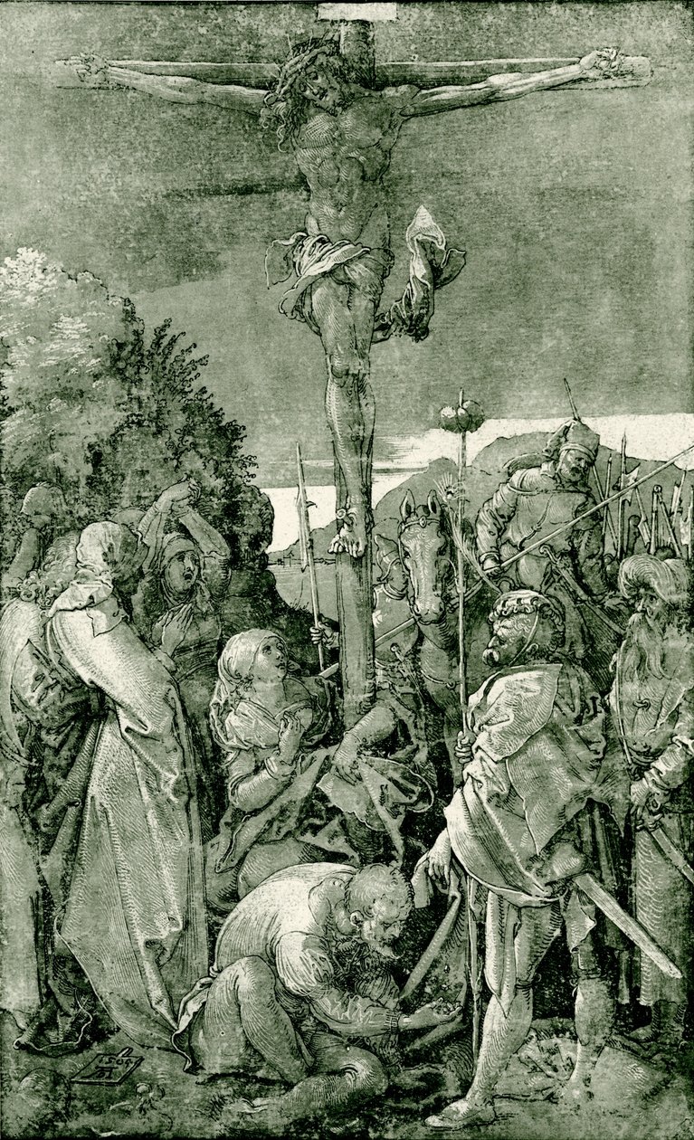 İsa çarmıhta by Albrecht Dürer