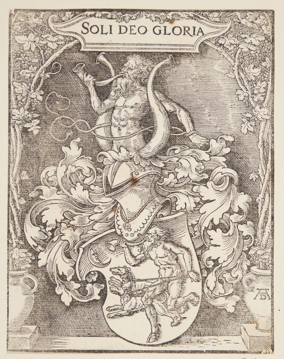 Johann Tscherte Arması by Albrecht Dürer