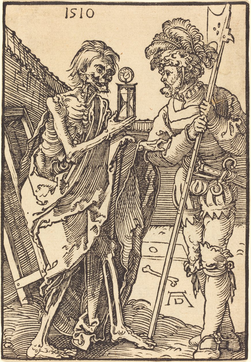Ölüm ve Lansquenet by Albrecht Dürer