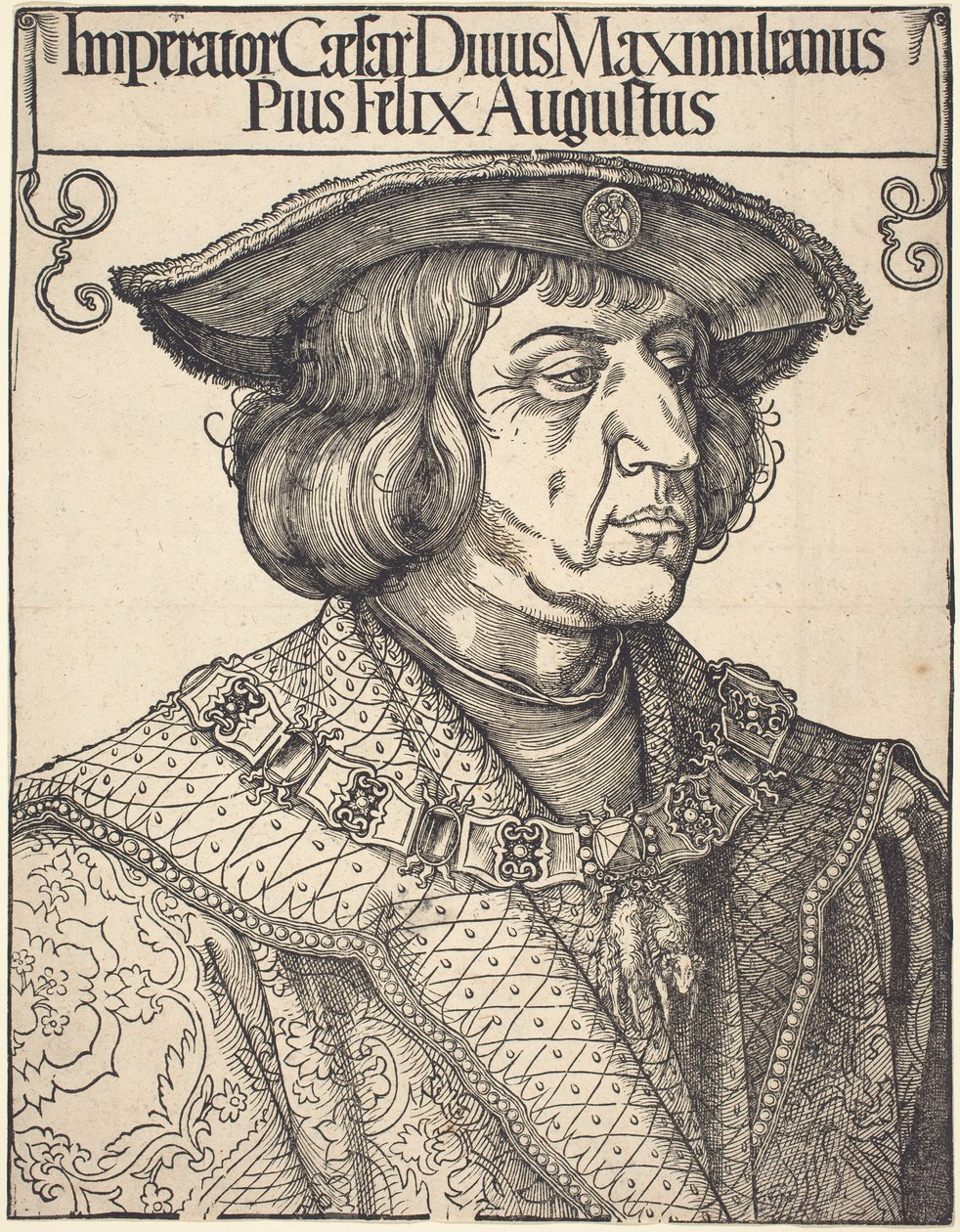 İmparator Maximilian I by Albrecht Dürer
