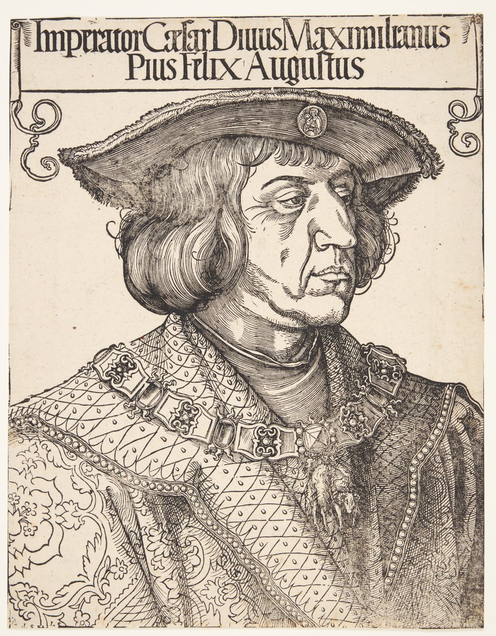 İmparator Maximilian I by Albrecht Dürer