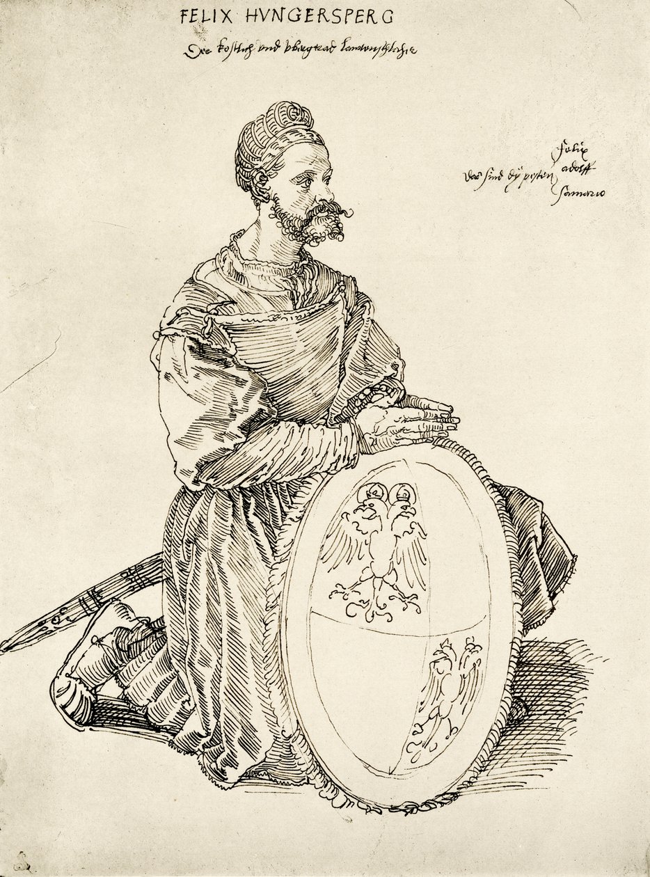 felix açgözlülük by Albrecht Dürer