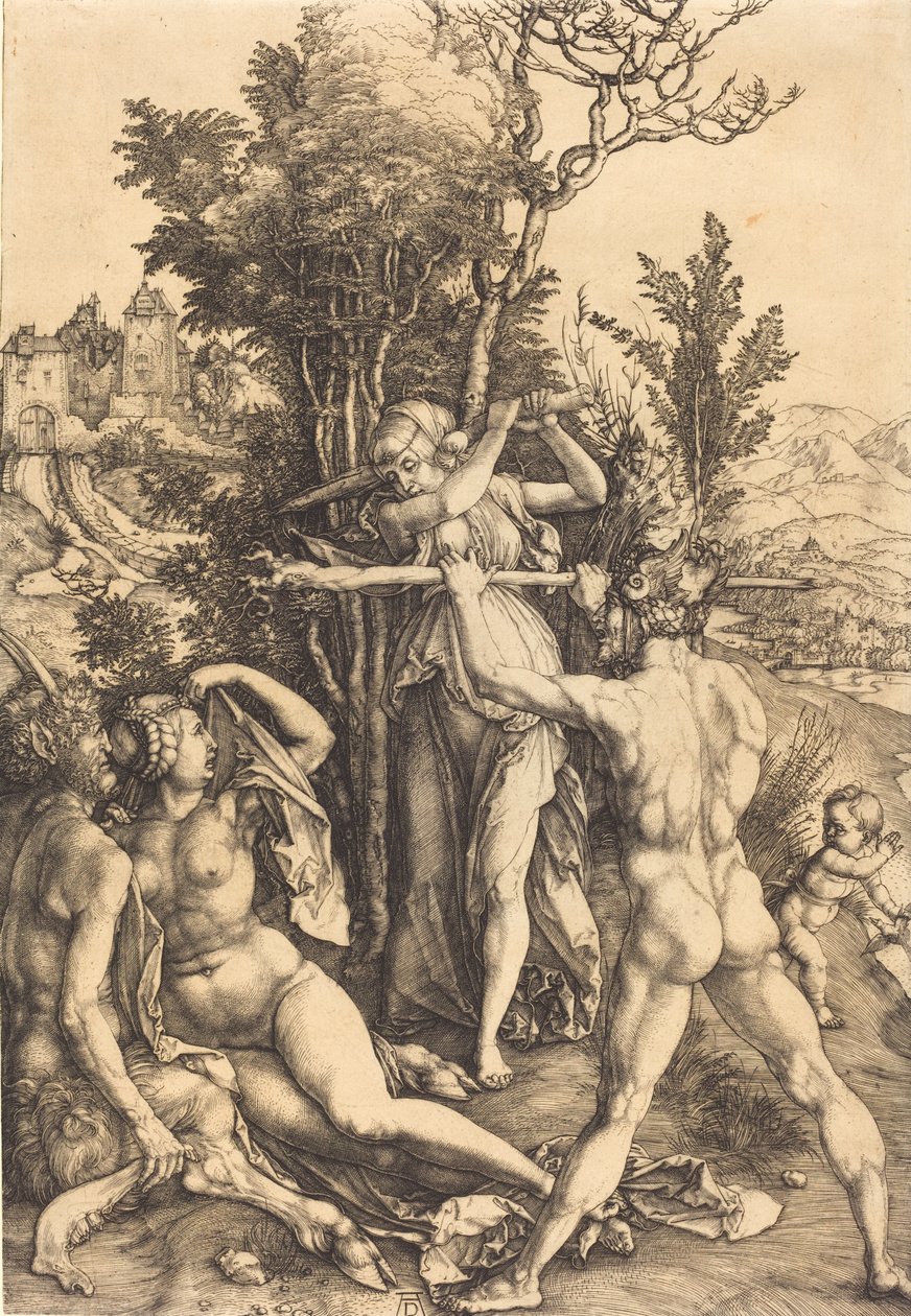 Herkül Kavşakta, 14981499. by Albrecht Dürer