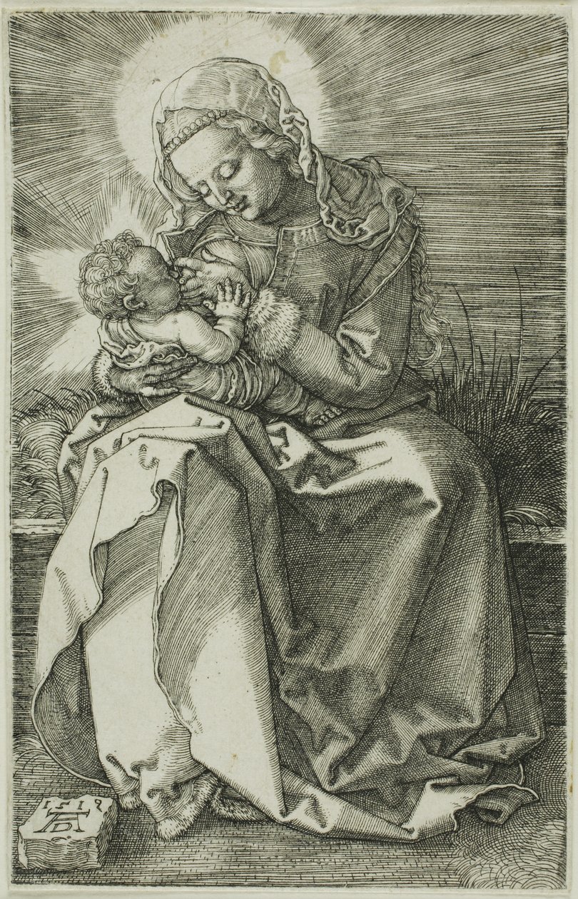 madonna hemşireliği by Albrecht Dürer