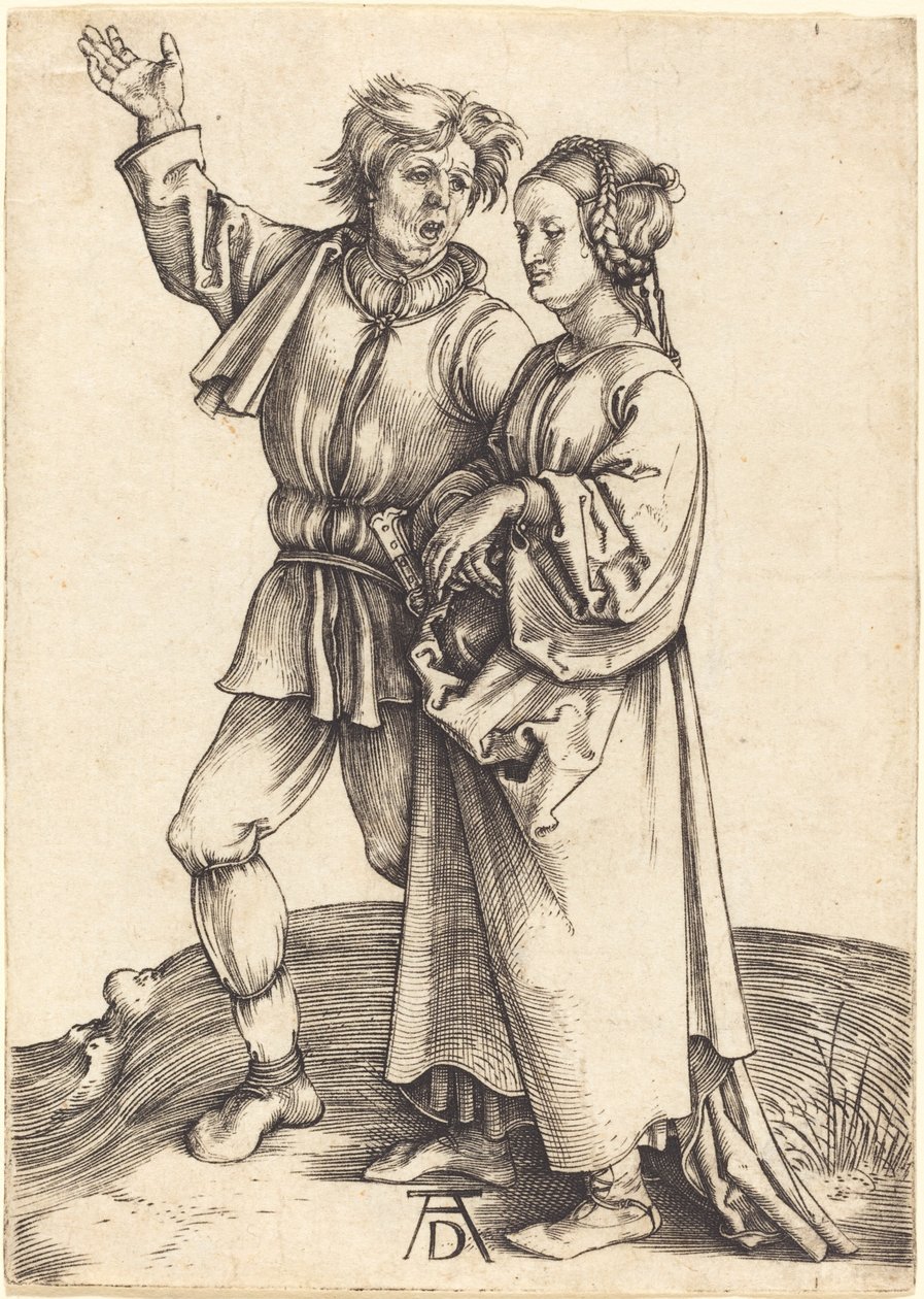 Köylü ve Karısı by Albrecht Dürer