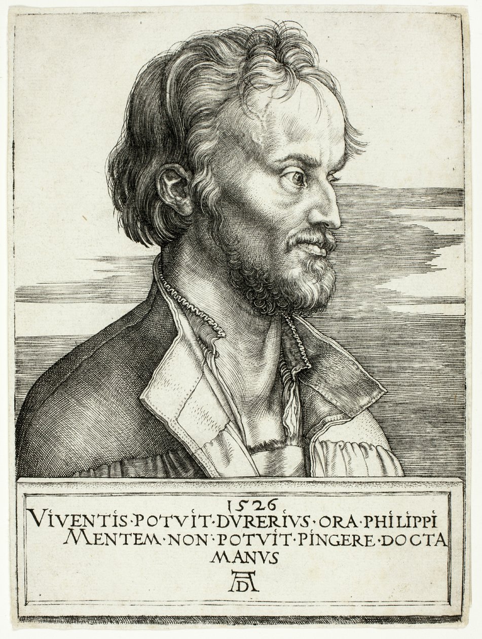 Philip Melanchthon by Albrecht Dürer