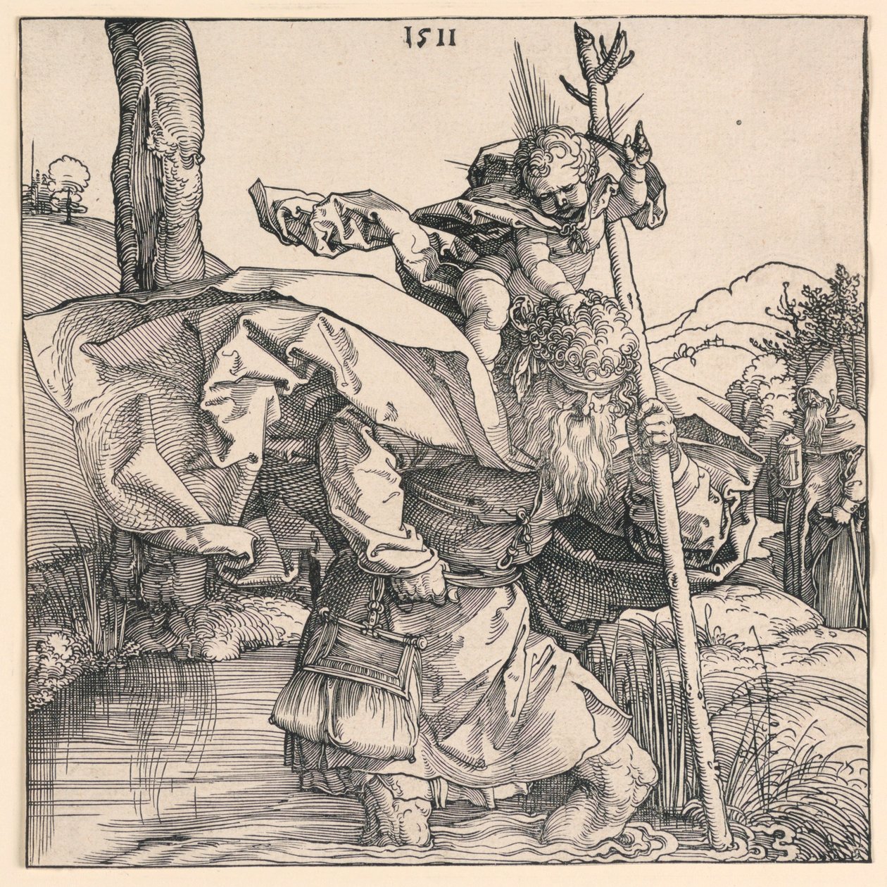 Aziz Christopher by Albrecht Dürer