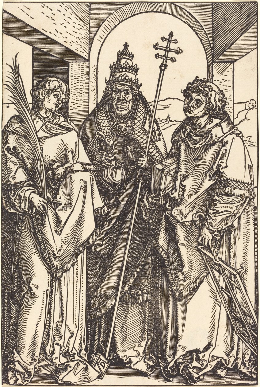 Aziz Stephen, Sixtus ve Lawrence by Albrecht Dürer