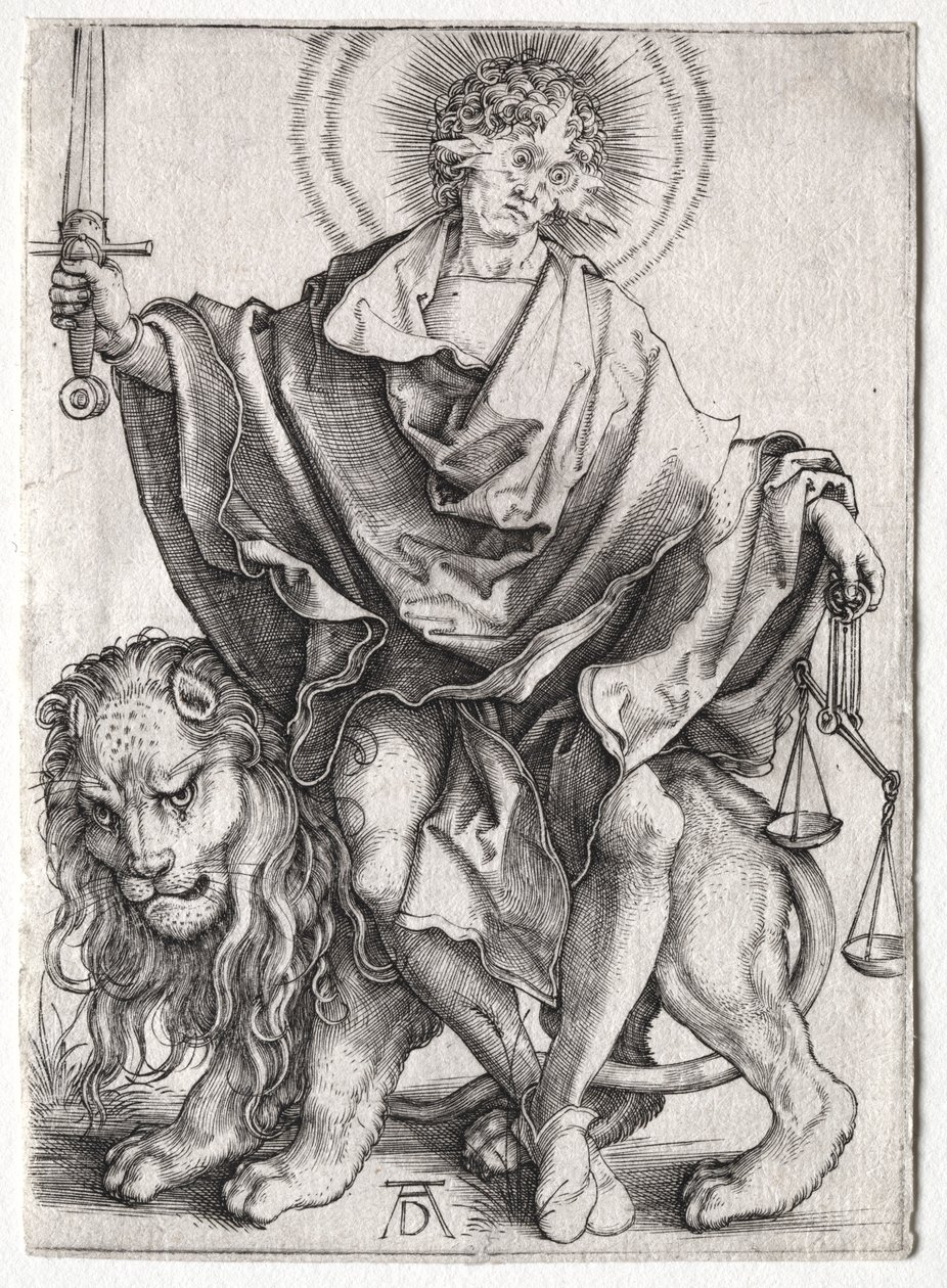 doğruluğun oğlu by Albrecht Dürer