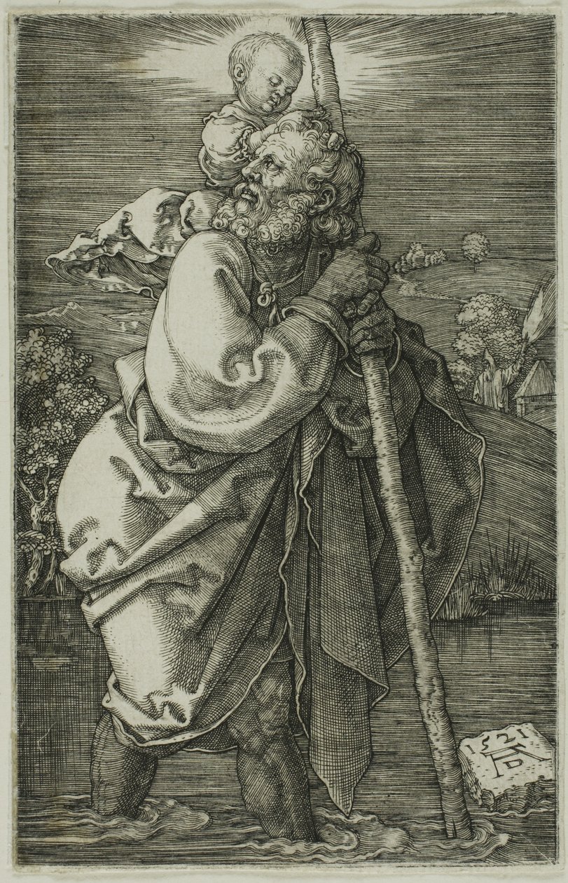 Sola bakan Aziz Christopher by Albrecht Dürer