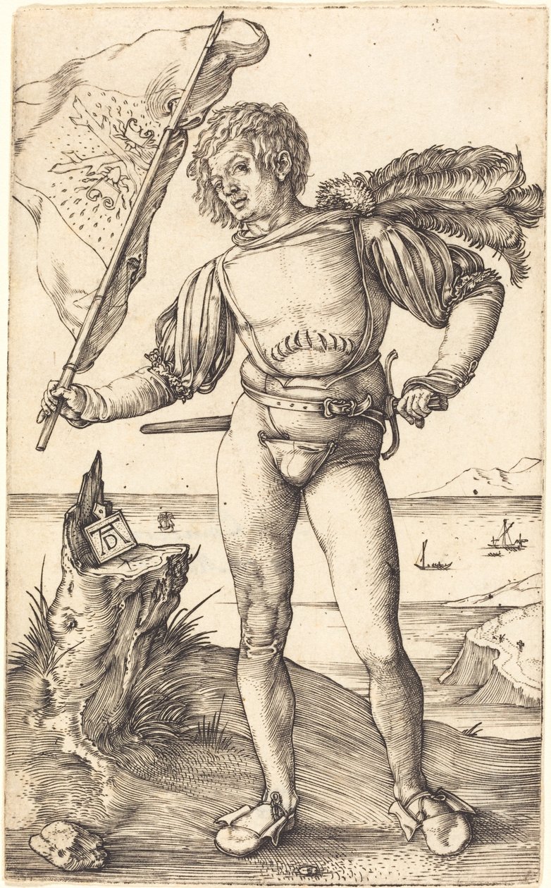 Standart Taşıyıcı by Albrecht Dürer