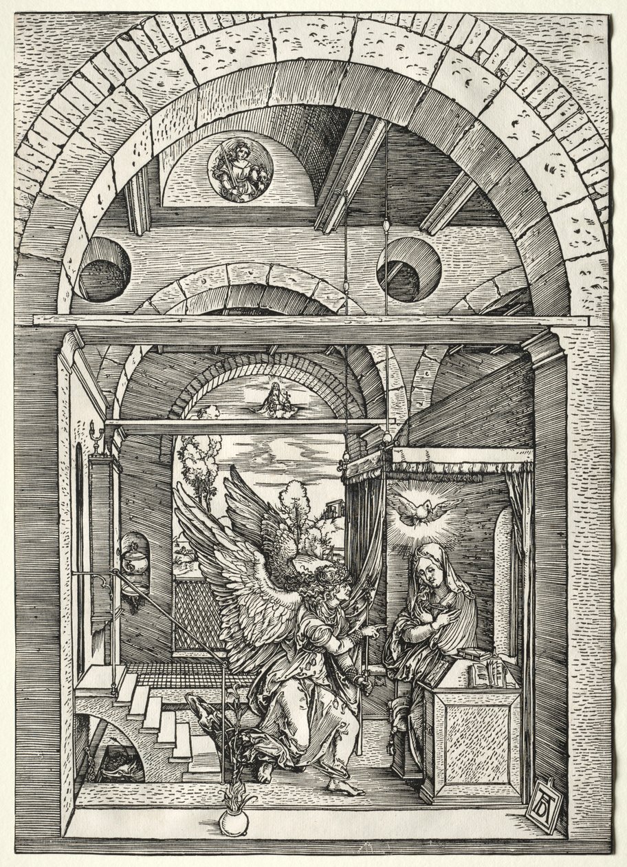 Duyuru, c. 1503-1505. by Albrecht Dürer