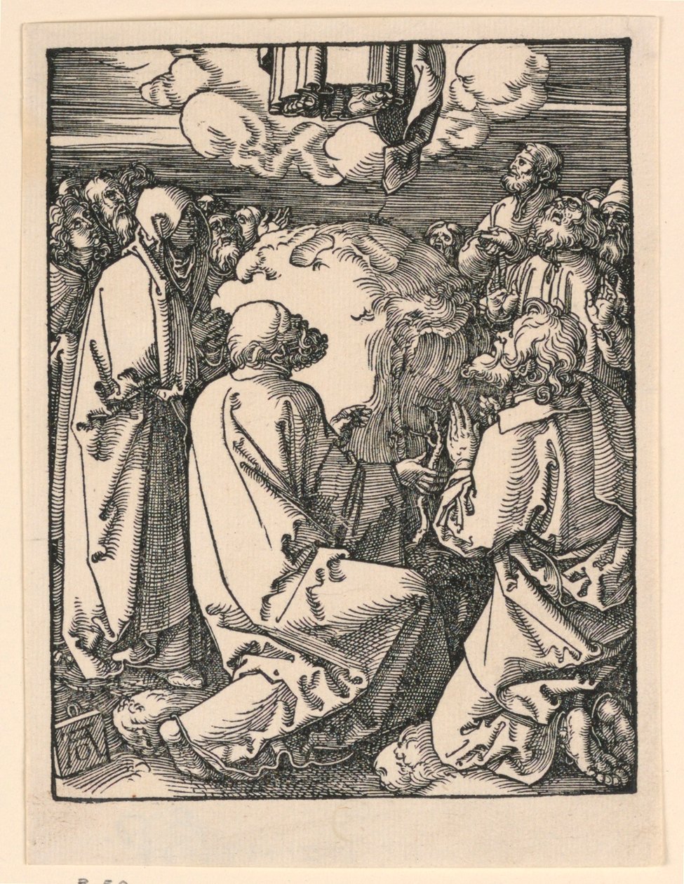 Küçük Tutku Serisinden Yükseliş by Albrecht Dürer