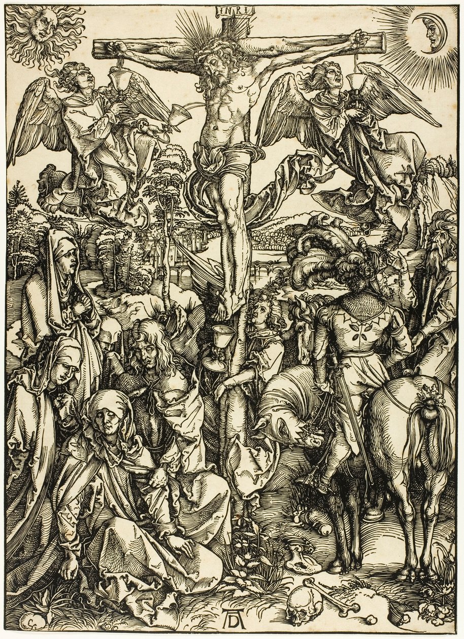 Büyük Tutkudan Çarmıha Gerilme by Albrecht Dürer