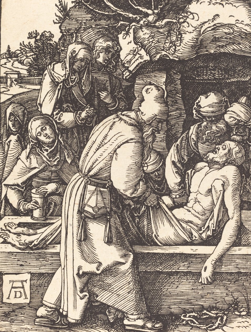 Biriktirme, muhtemelen c. 15091510. by Albrecht Dürer