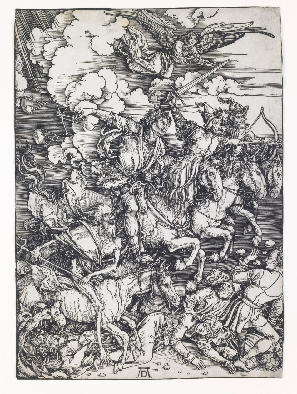 Mahşerin Dört Atlısı by Albrecht Dürer