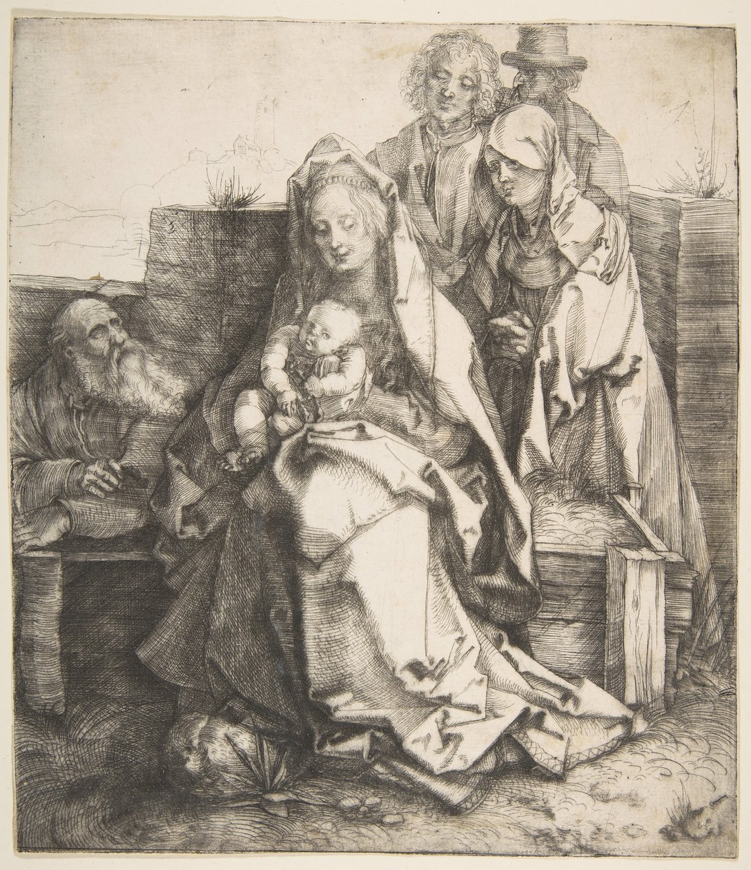 Kutsal Aile, 1512-13. by Albrecht Dürer