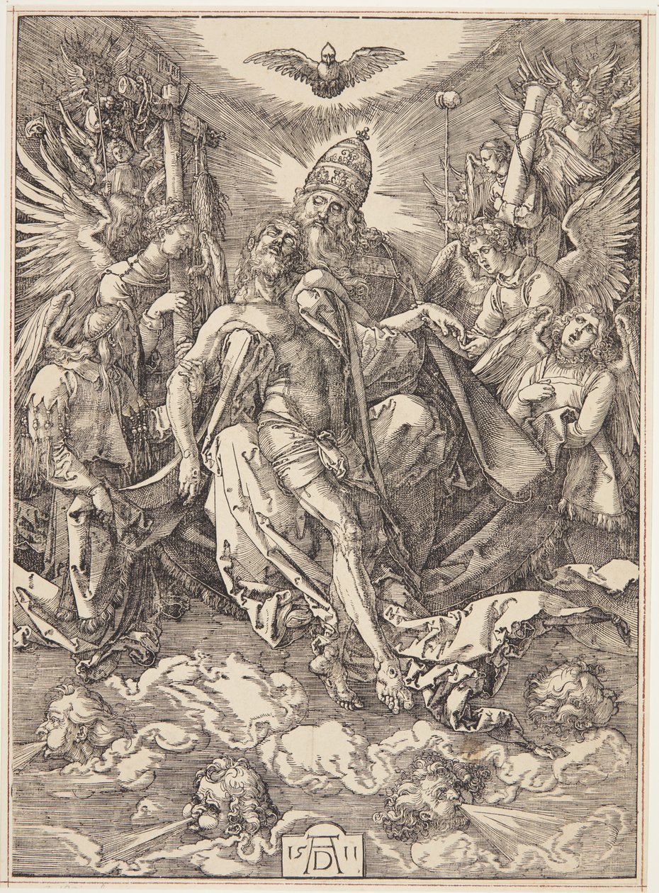 Kutsal Üçlü by Albrecht Dürer