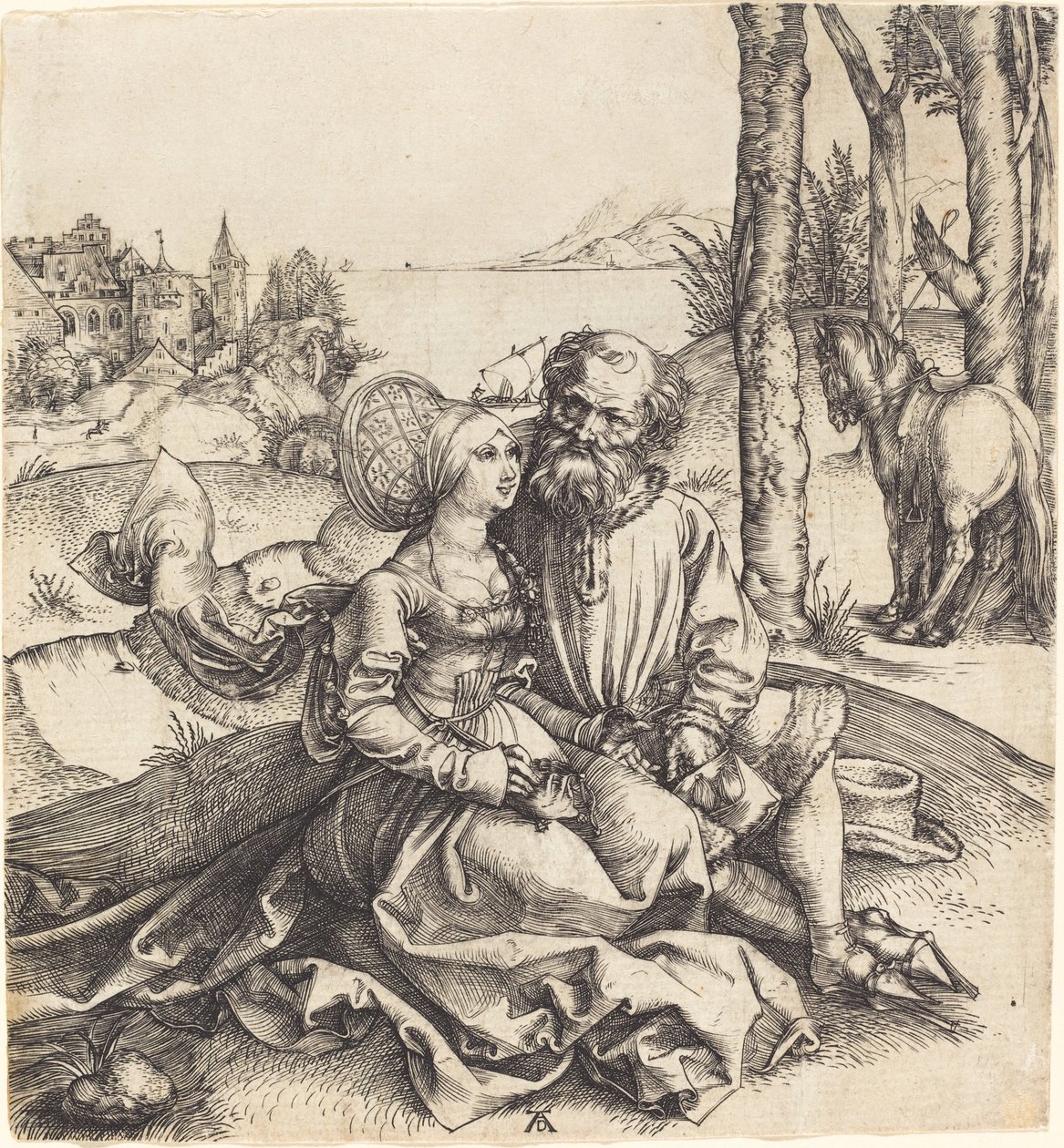 Karışık Çift by Albrecht Dürer