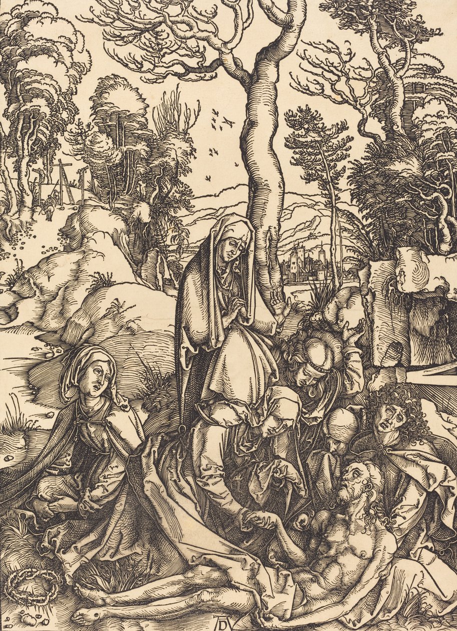 Ağlama, c. 14981499. by Albrecht Dürer