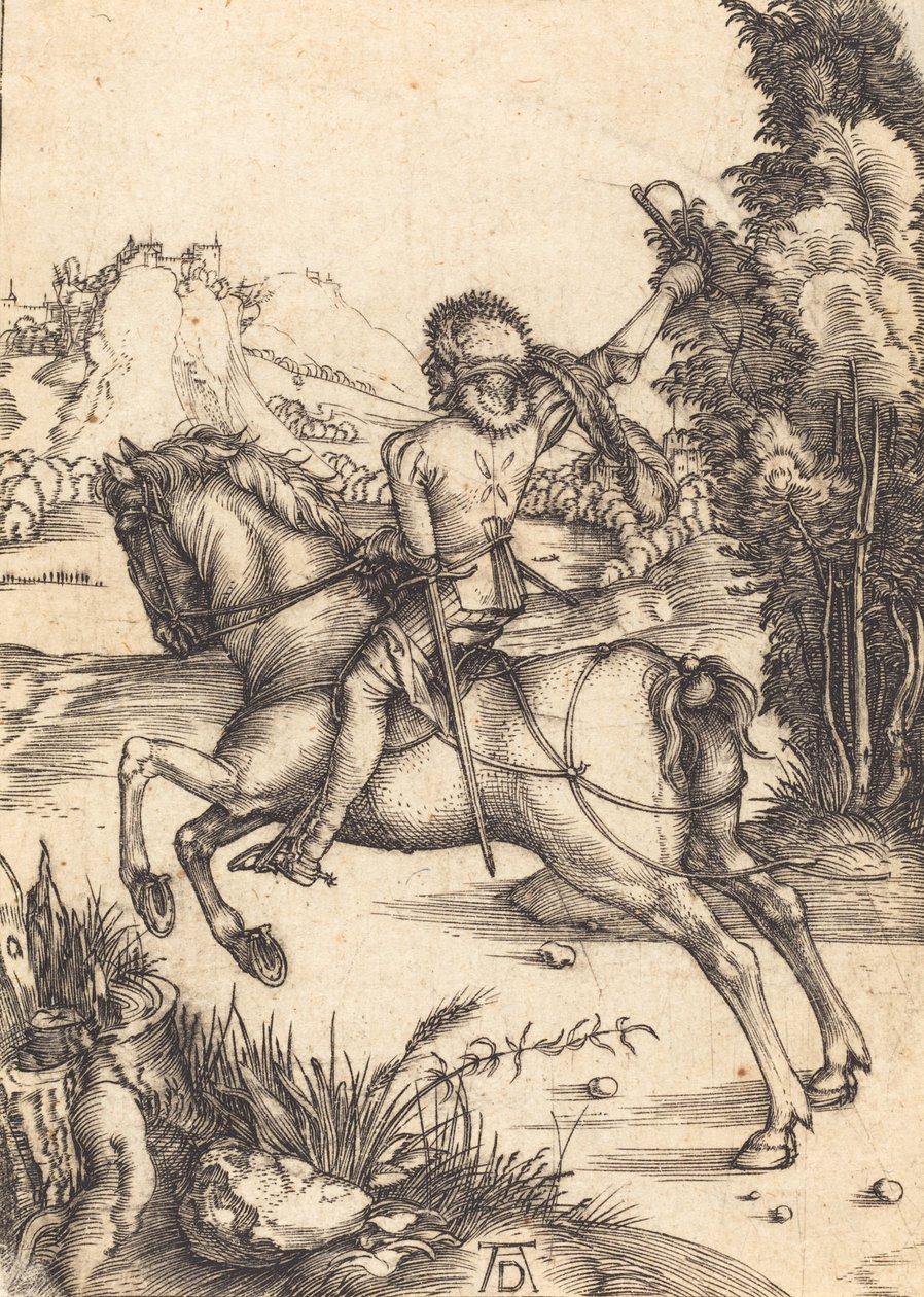 Küçük Kurye, c. 1496. by Albrecht Dürer
