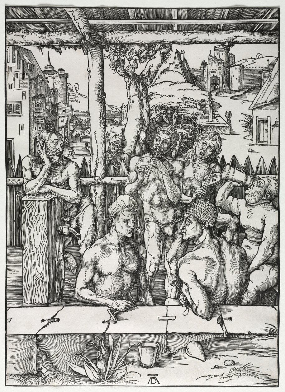Erkekler Hamamı by Albrecht Dürer