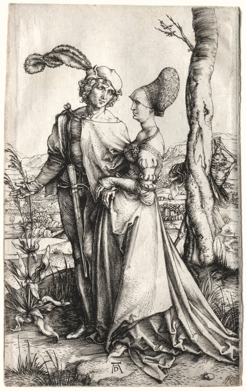 Gezinti, c. 1497. by Albrecht Dürer