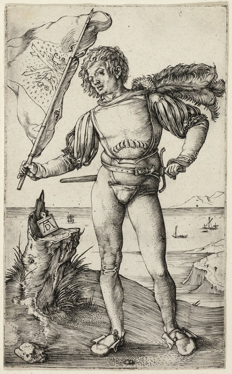 Standart Taşıyıcı by Albrecht Dürer