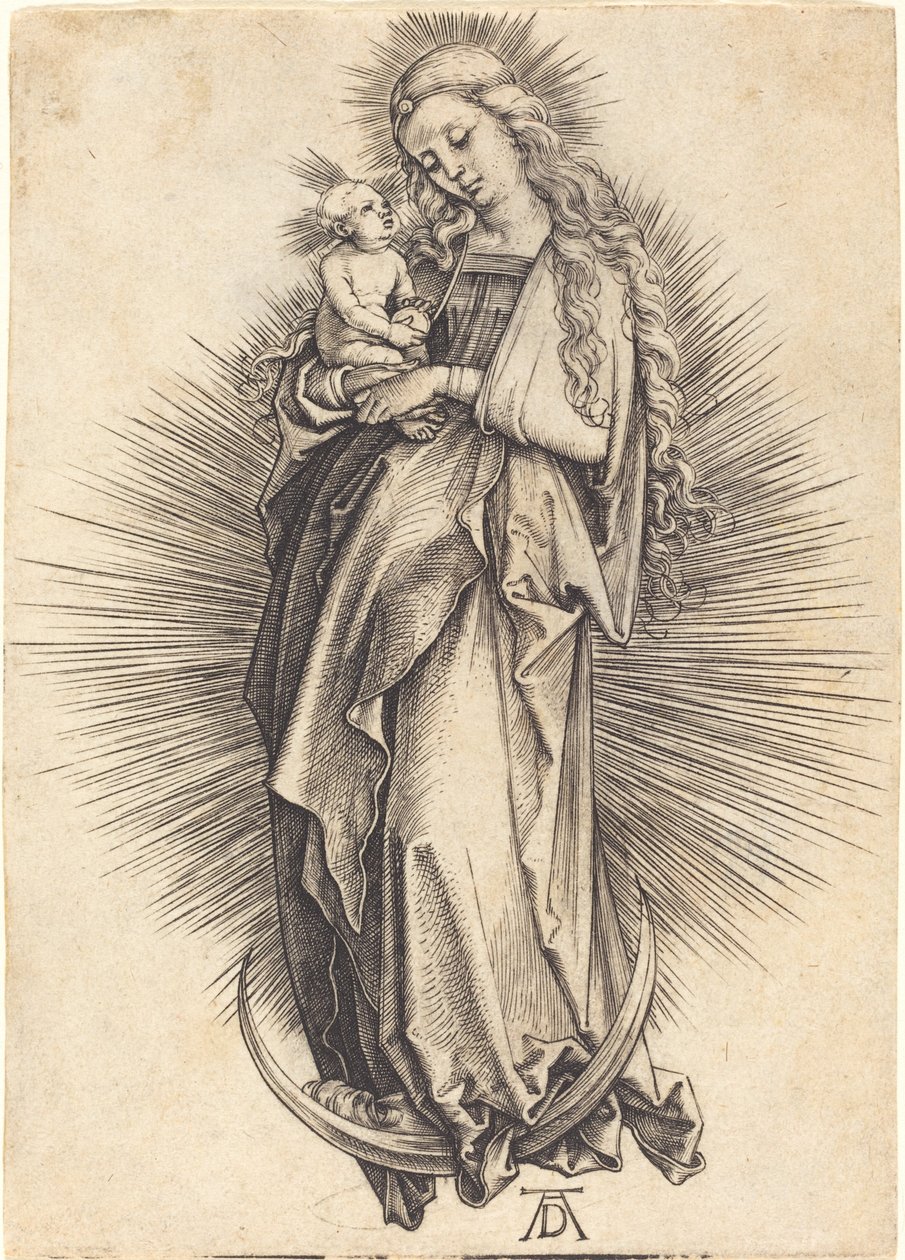 Hilaldeki Bakire by Albrecht Dürer