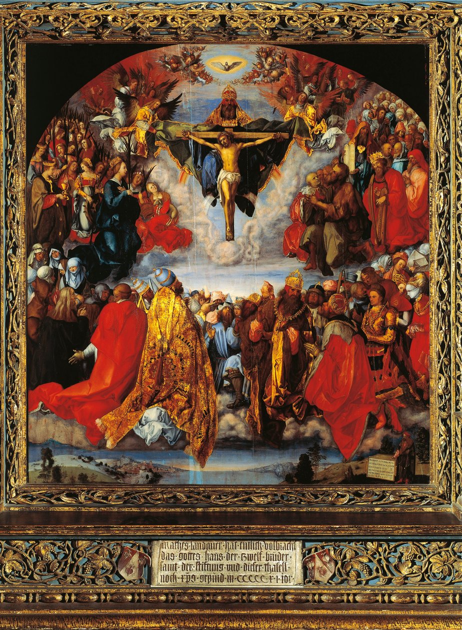 Avusturya, Viyana, Trinity by Albrecht Dürer
