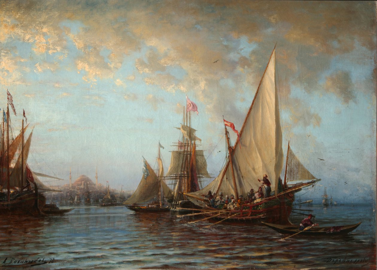 Çanakkale, 1873 by Aleksei Petrovich Bogolyubov
