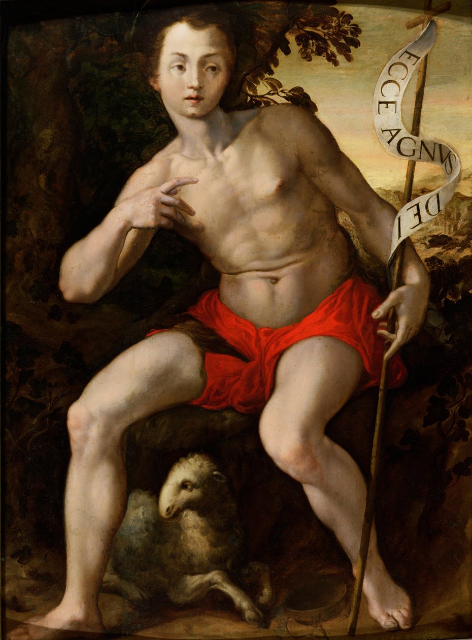 Vaftizci Yahya by Alessandro Allori