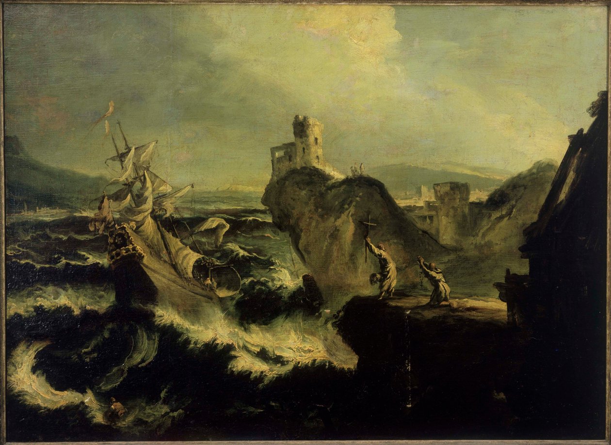 The Shipwreck  by Alessandro Magnasco