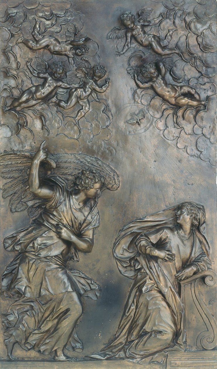 Duyuru, c. 1583. by Alessandro Vittoria