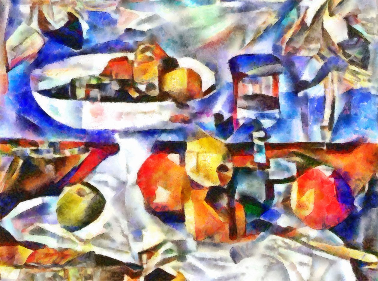 meyveler ve cam ,2017, by Alex Caminker
