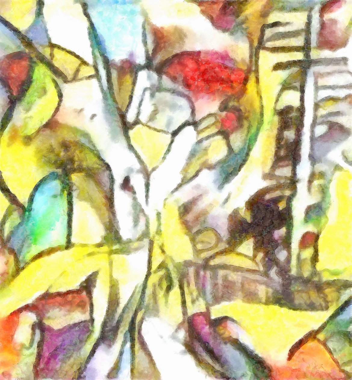 Geçitte yol,2016, by Alex Caminker