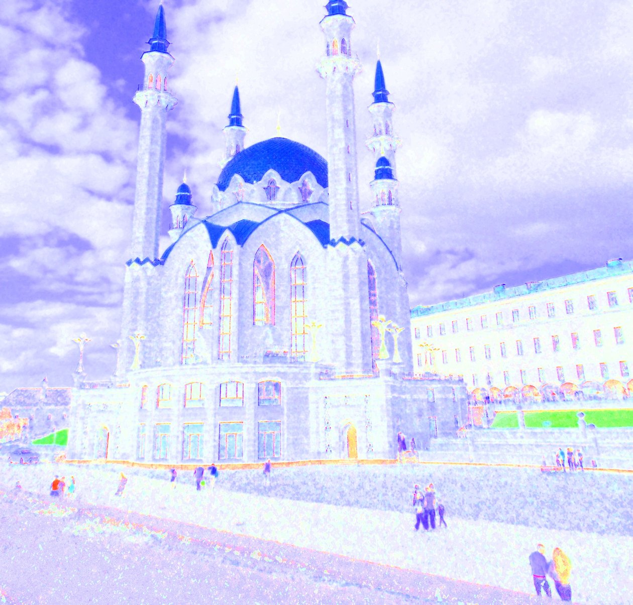 mavi katedral,2017,(fotoğraf) by Alex Caminker