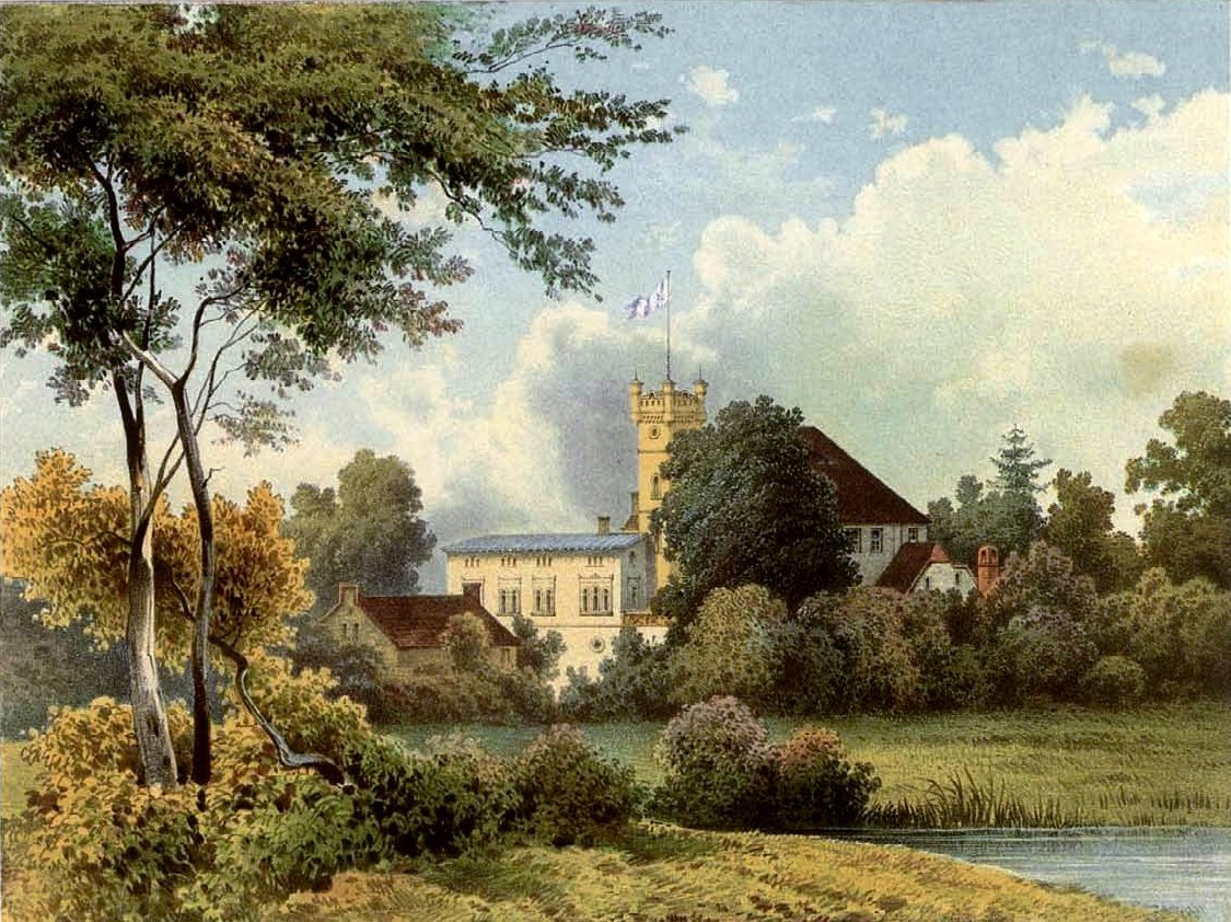 Drebkau Kalesi, Calau bölgesi by Alexander Duncker