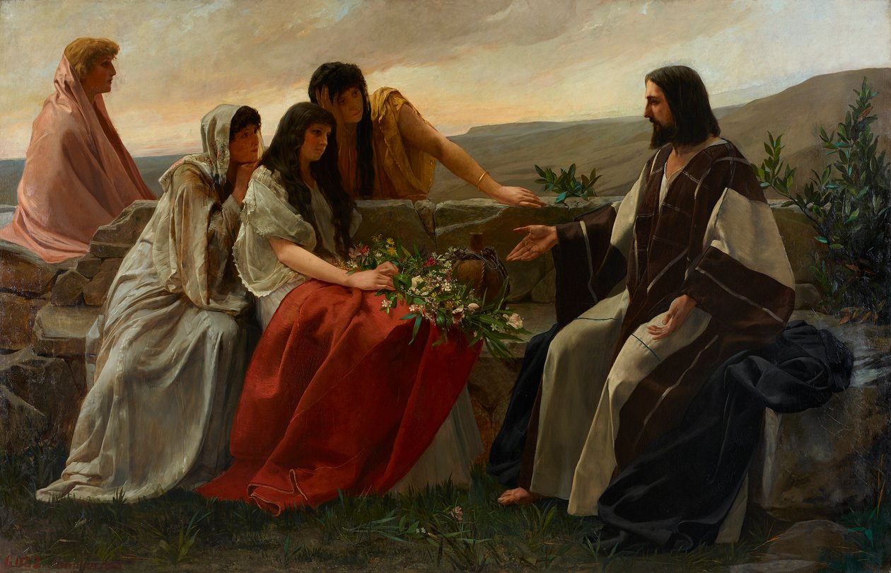 İsa ve kadınlar by Alexander Demetrius Goltz