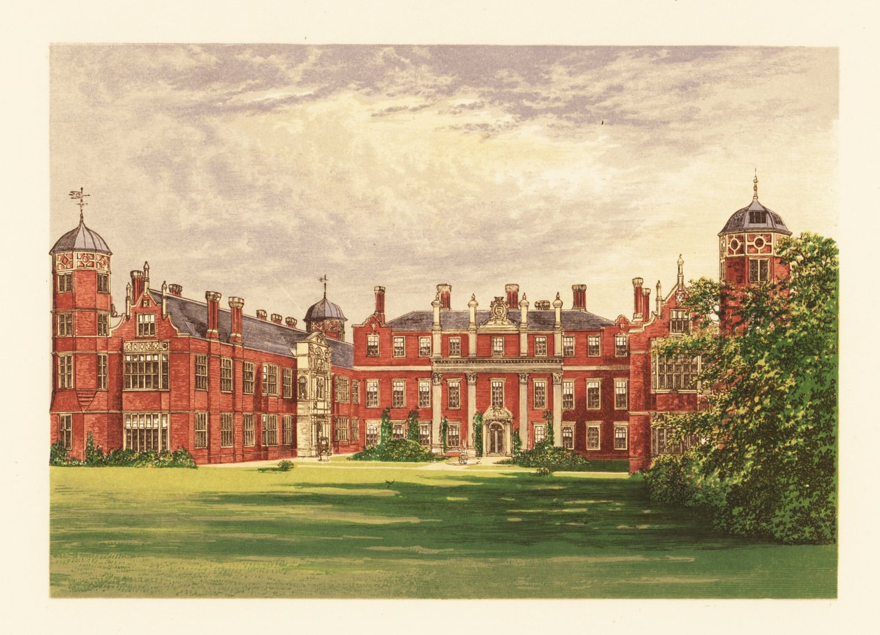 Cobham Hall, Kent, İngiltere. by Alexander Francis (after) Lydon