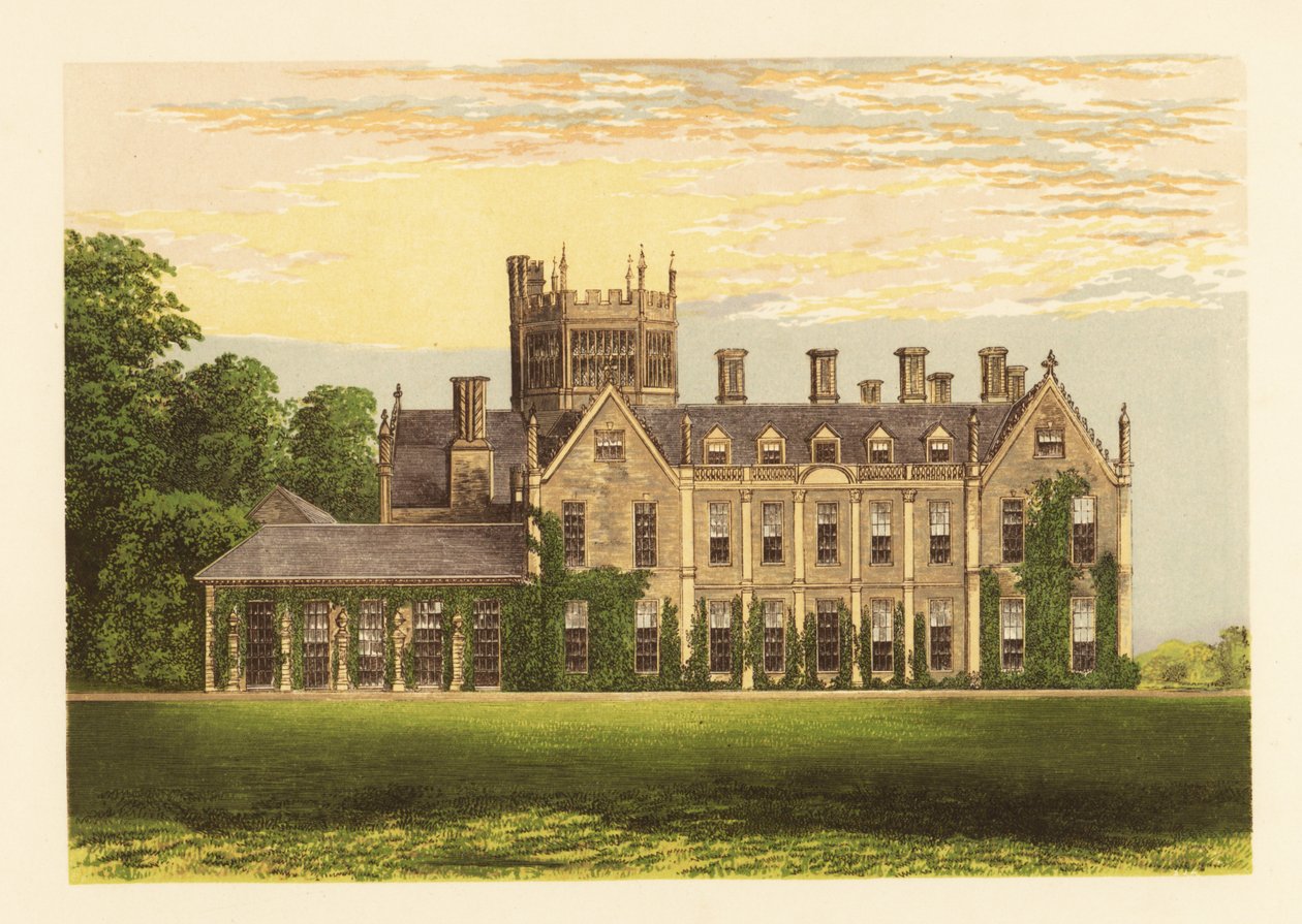 Melbury Evi, Dorsetshire, İngiltere. by Alexander Francis (after) Lydon