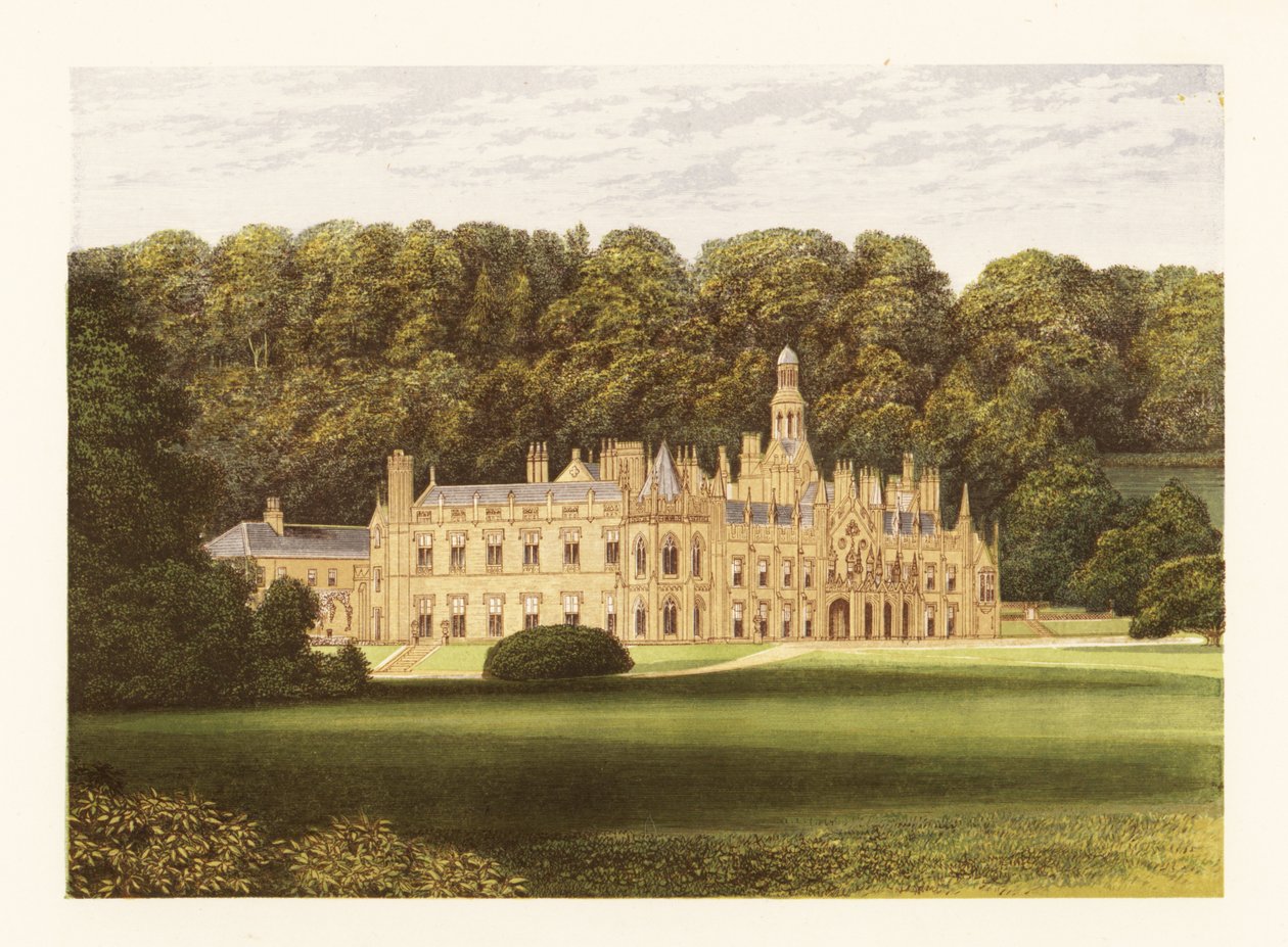 Shelton Manastırı, County Wicklow, İrlanda. by Alexander Francis (after) Lydon