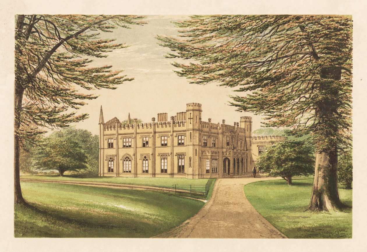 Thrybergh Parkı, Yorkshire, İngiltere. by Alexander Francis (after) Lydon