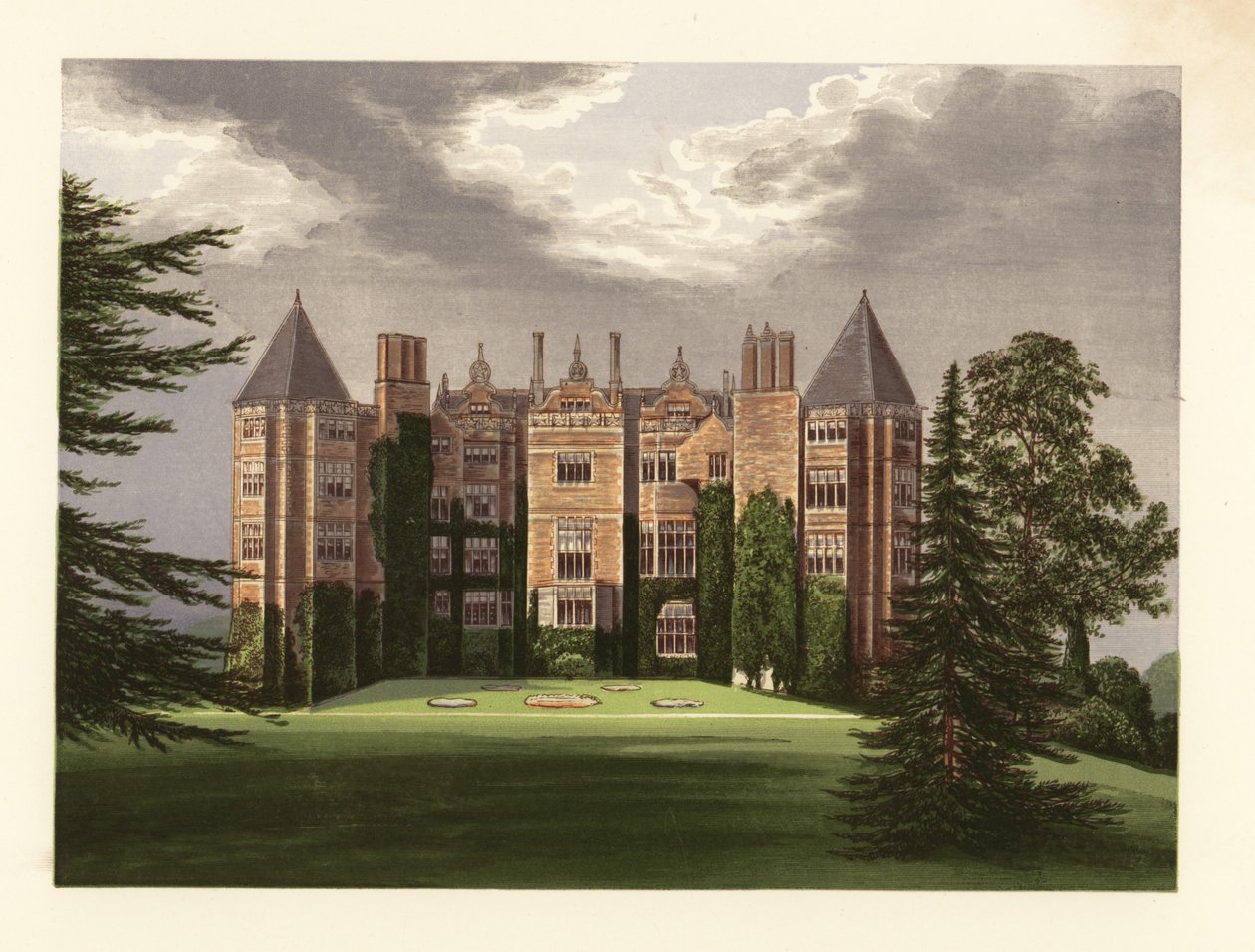 Westwood Parkı, Worcestershire, İngiltere. by Alexander Francis (after) Lydon