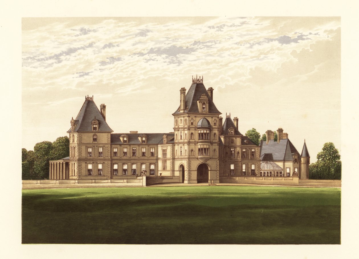 Wynnstay, Denbighshire, Galler by Alexander Francis (after) Lydon