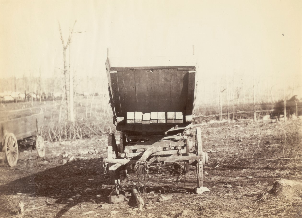 İsimsiz, [Field Telegraph Batarya Vagonu] by Alexander Gardner