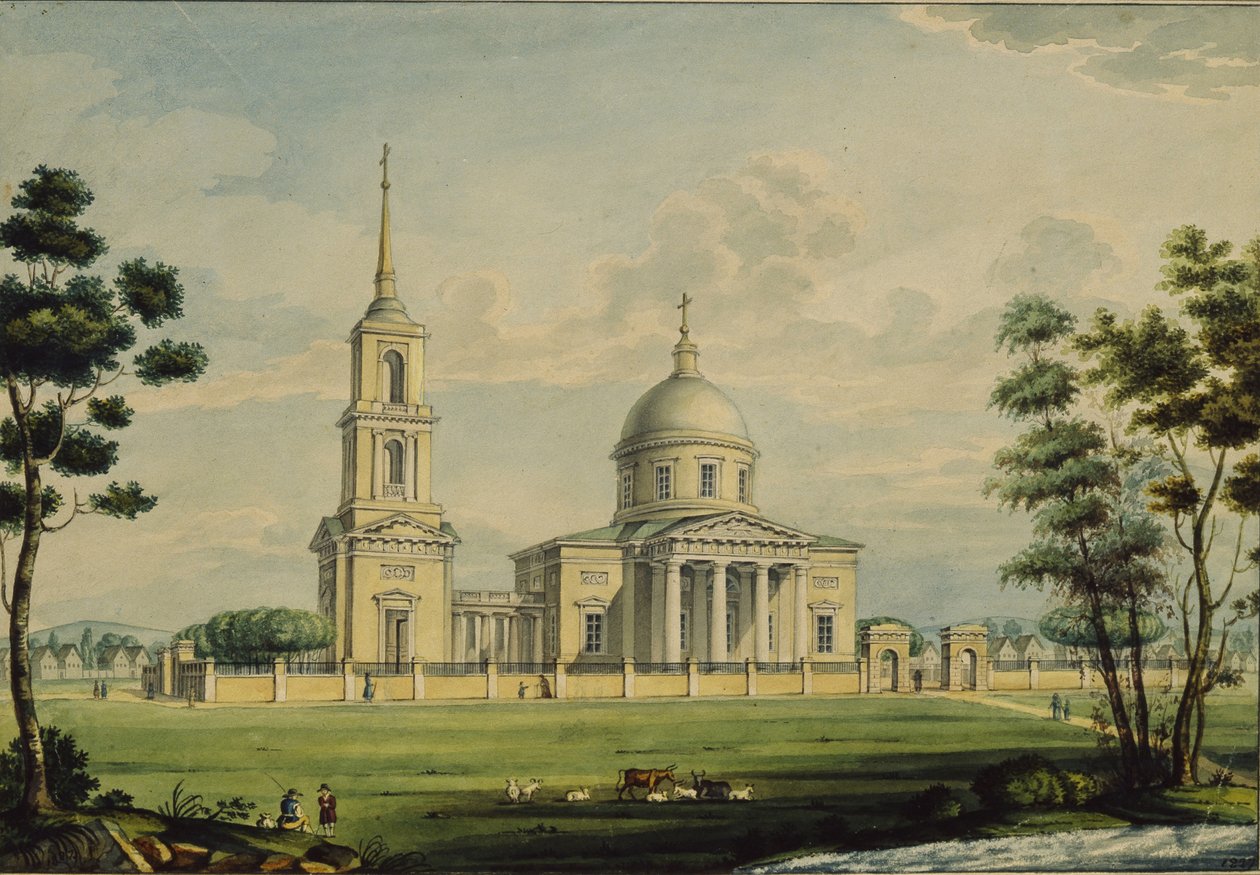 Akhtyrka malikanesi, 1827 by Alexander Sergeyevich Kutepov