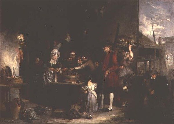 İstiridyenin İlk Günü by Alexander Snr Fraser