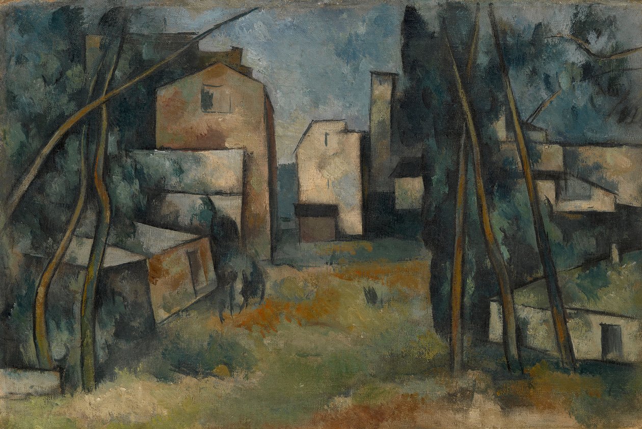 Bir Kasabanın Kenarları, 1919 by Alexander Vasilyevich Shevchenko