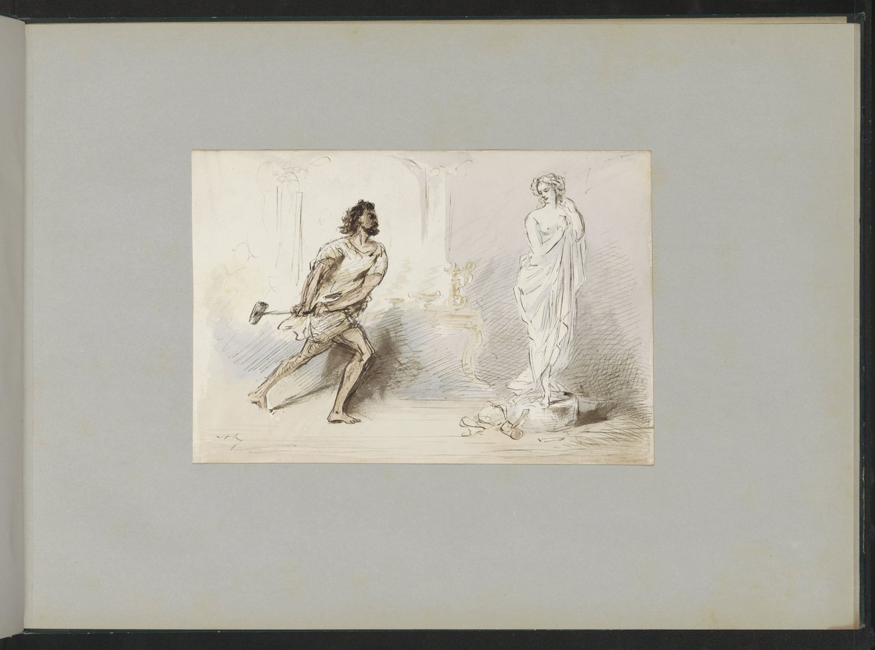 Pigmalion ve Galatea by Alexander Ver Huell